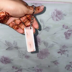 Close-up of an Eye-Portrait Keychain