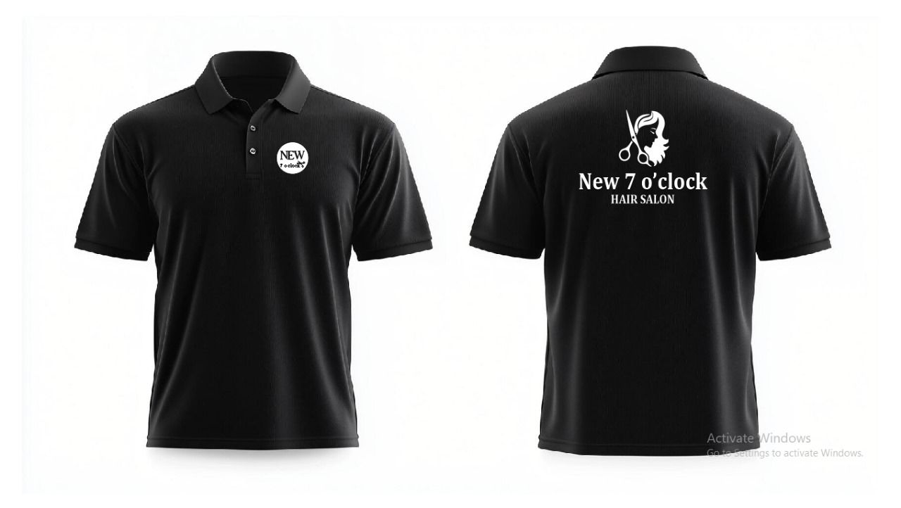 Professional Hair Salon Staff Uniform